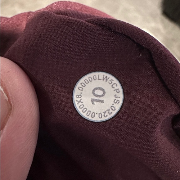 LOT OF 2 Lululemon On the Fly Jogger/pant *Luxtreme sz 10 GREAT CONDITION - Picture 5 of 7